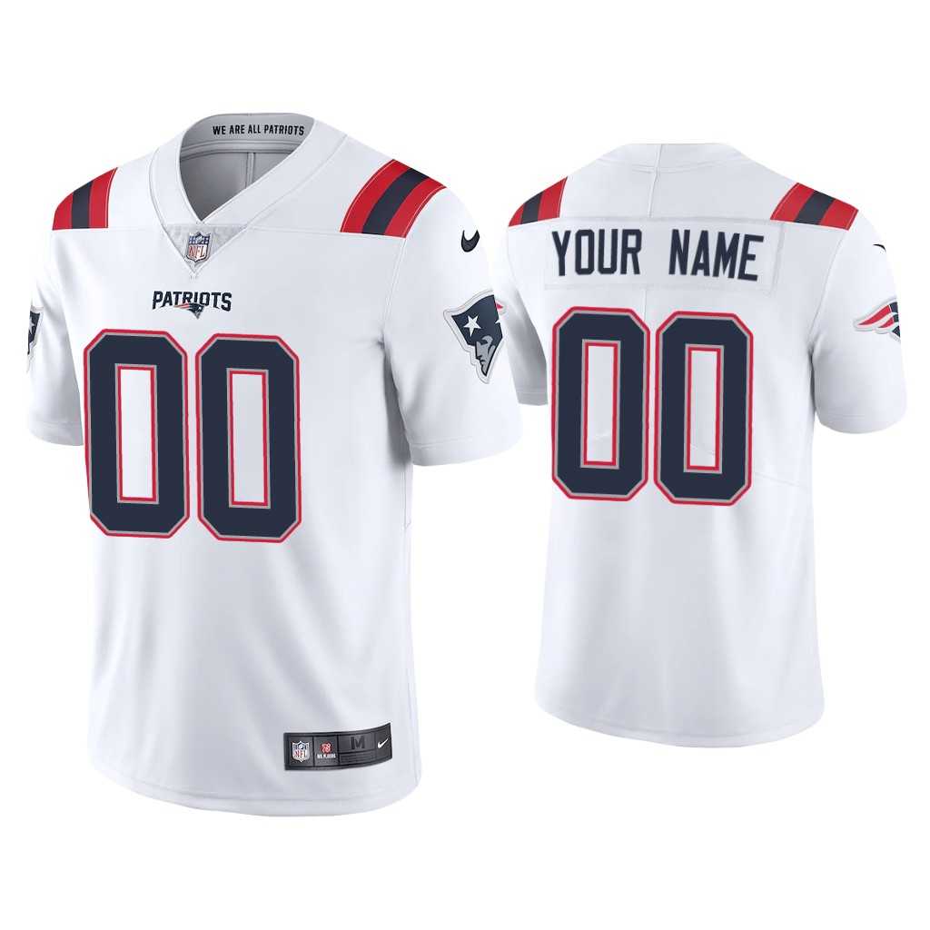 Customized Men & Women & Youth Nike Patriots White Rush Player Limited Jersey,We sell and wholesale Customized Men & Women & Youth Nike Patriots White Rush Player Limited Jersey on line form chian!